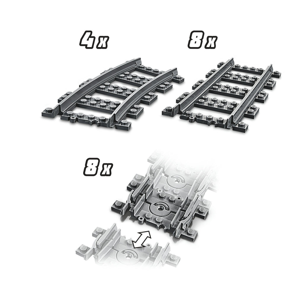 LEGO City 60205 Piste Lot de 20