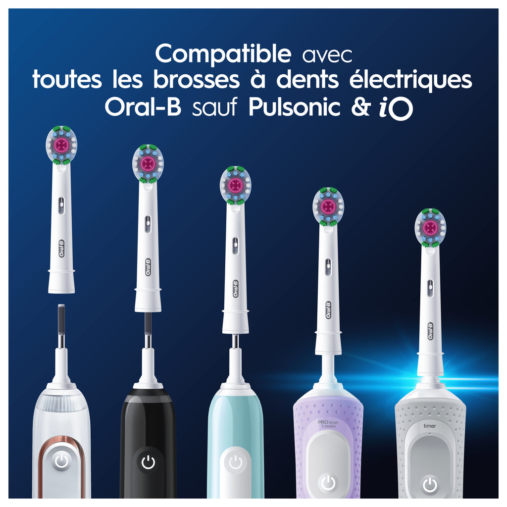 Oral-B Brossettes 3D White x3