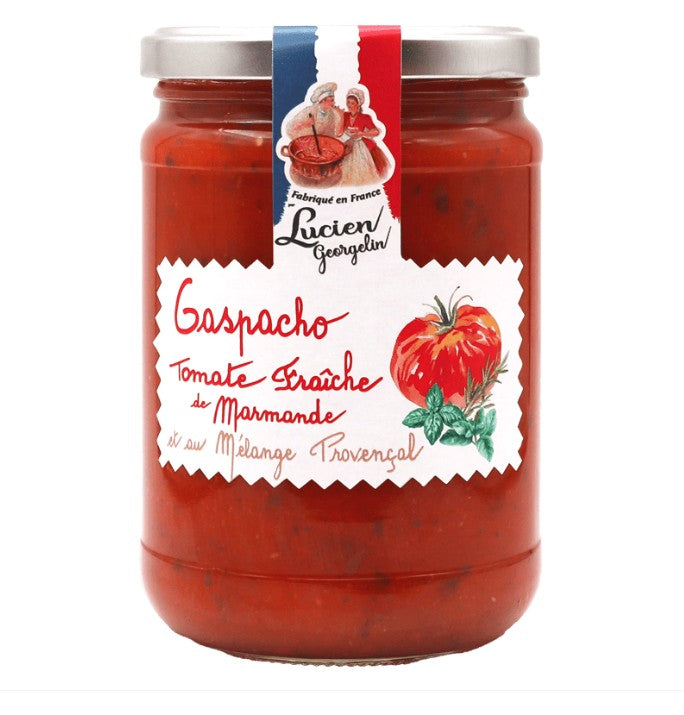 LUCIEN GEORGELIN gaspacho à la tomate fraiche de marmande & mélange provençal 520g