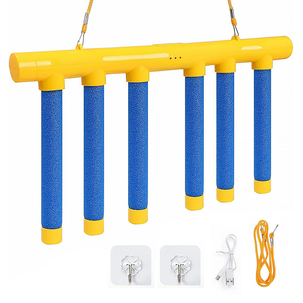 Jouet de jeu de réflexion à bâtons tombants, entraîneur de coordination œil-main rechargeable par USB avec 3 vitesses de chute réglables