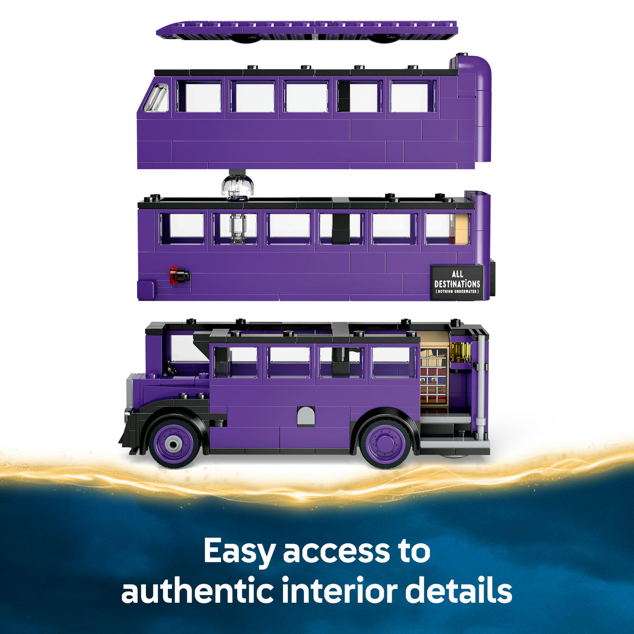 LEGO Harry Potter Set de Construction Aventure du Knight Bus