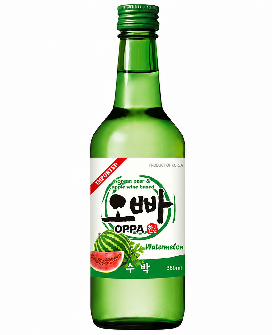 OPPA Soju Pastèque 12 % - 360 ml