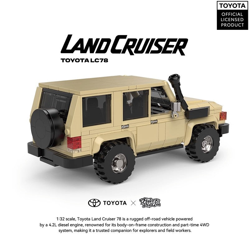 POWER BUILD Toyota Land Cruiser sous licence officielle