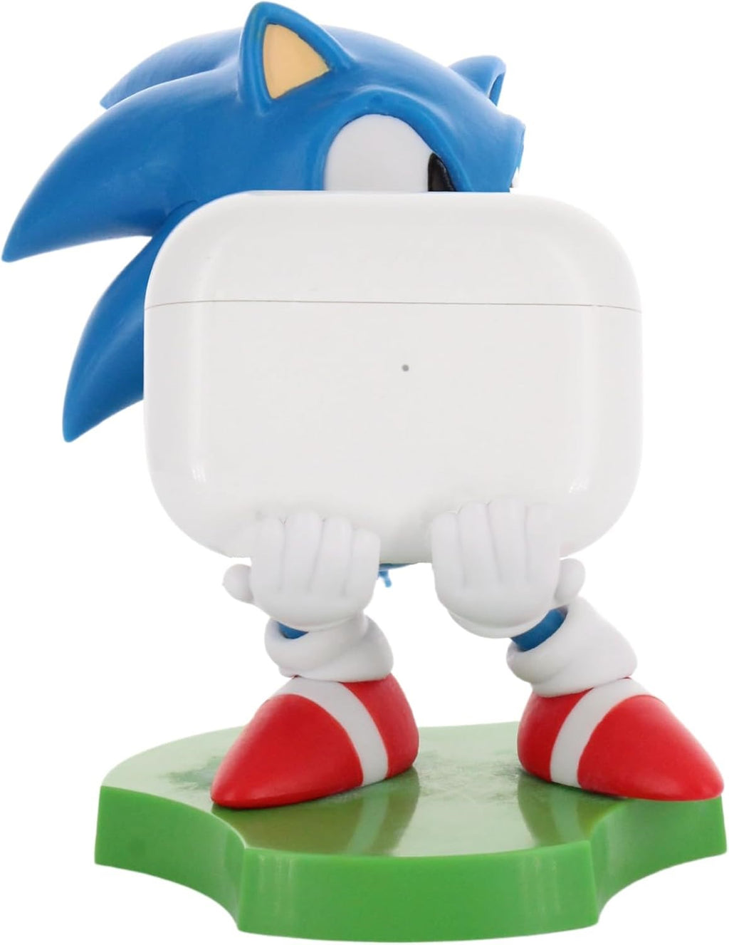 Cable Guys Sonic The Hedgehog Figurine Holdem Sliding Sonic - Support écouteurs, smartphone ou petit accessoire - 11 cm