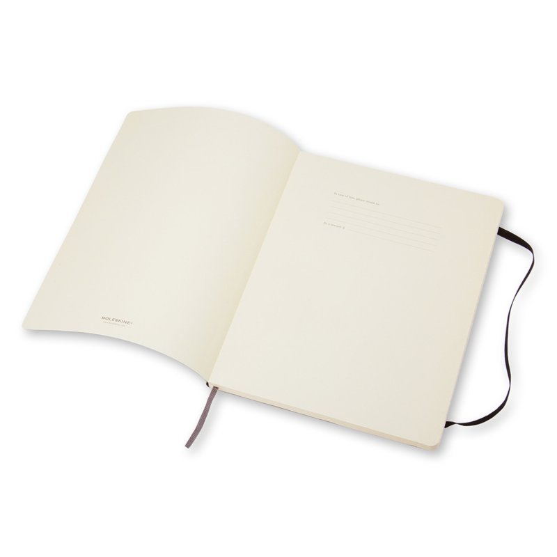 MOLESKINE Carnet Classique - Très Grand Format Noir Ligné
