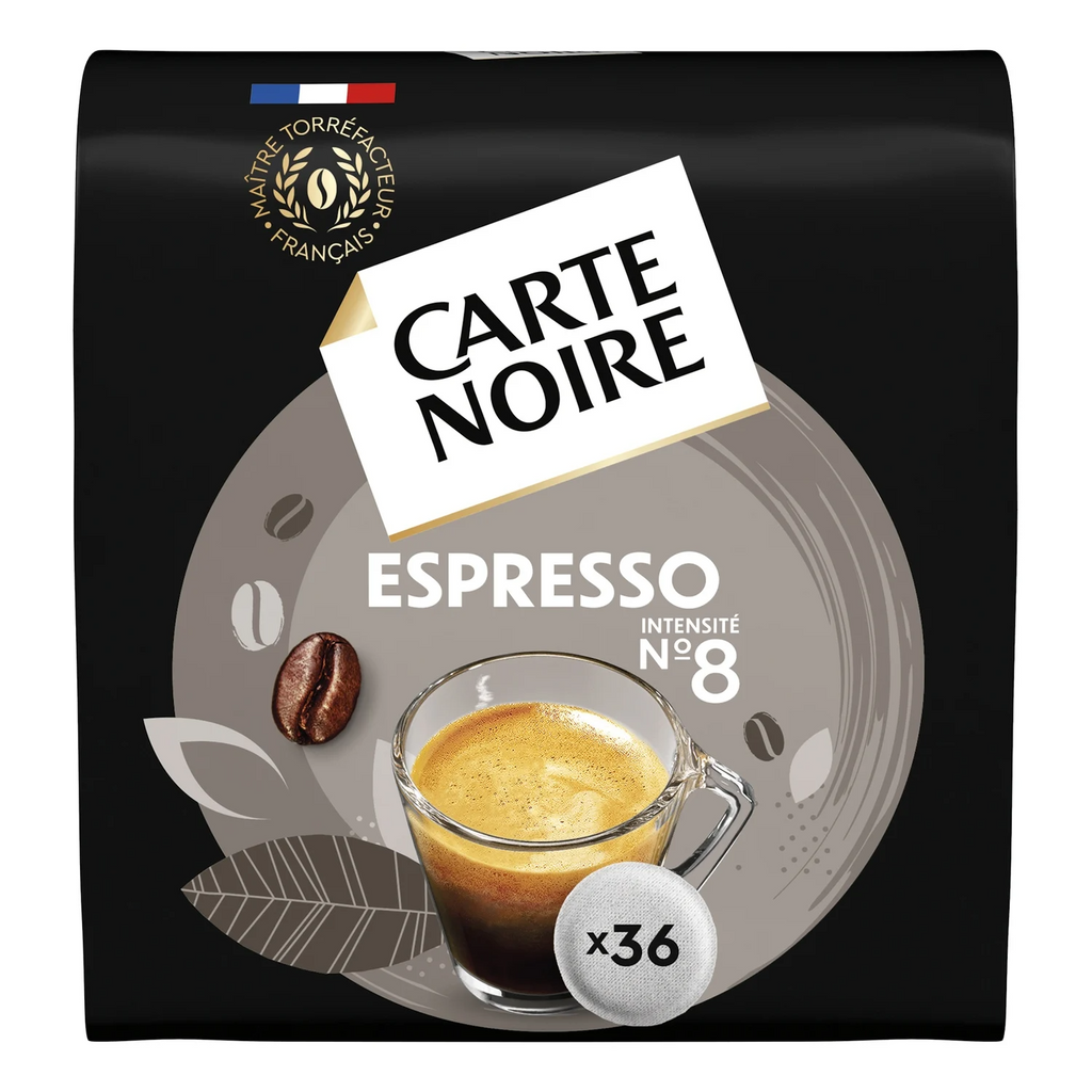 CARTE NOIRE Dosette Senseo Espresso n°8 36 dosettes
