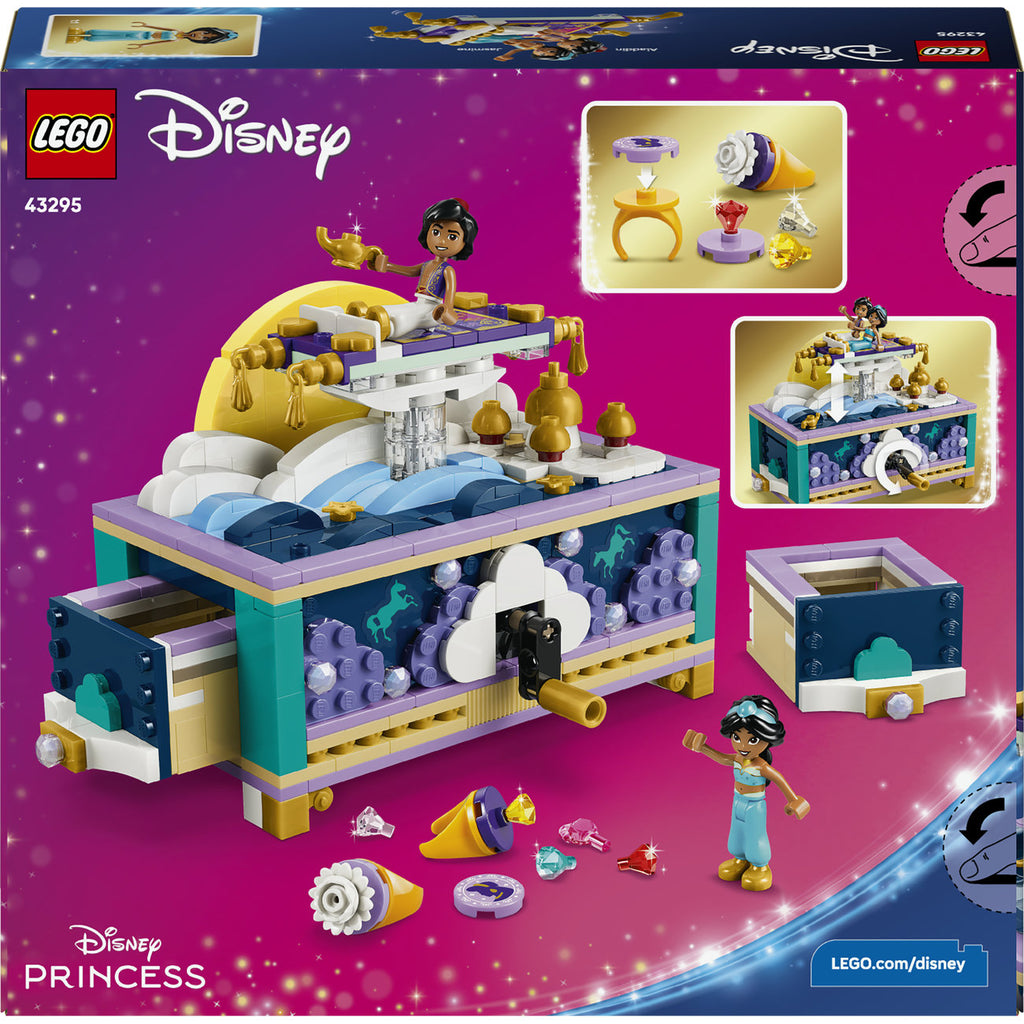 LEGO Disney Princess 43295 La boîte à bijoux de Jasmine