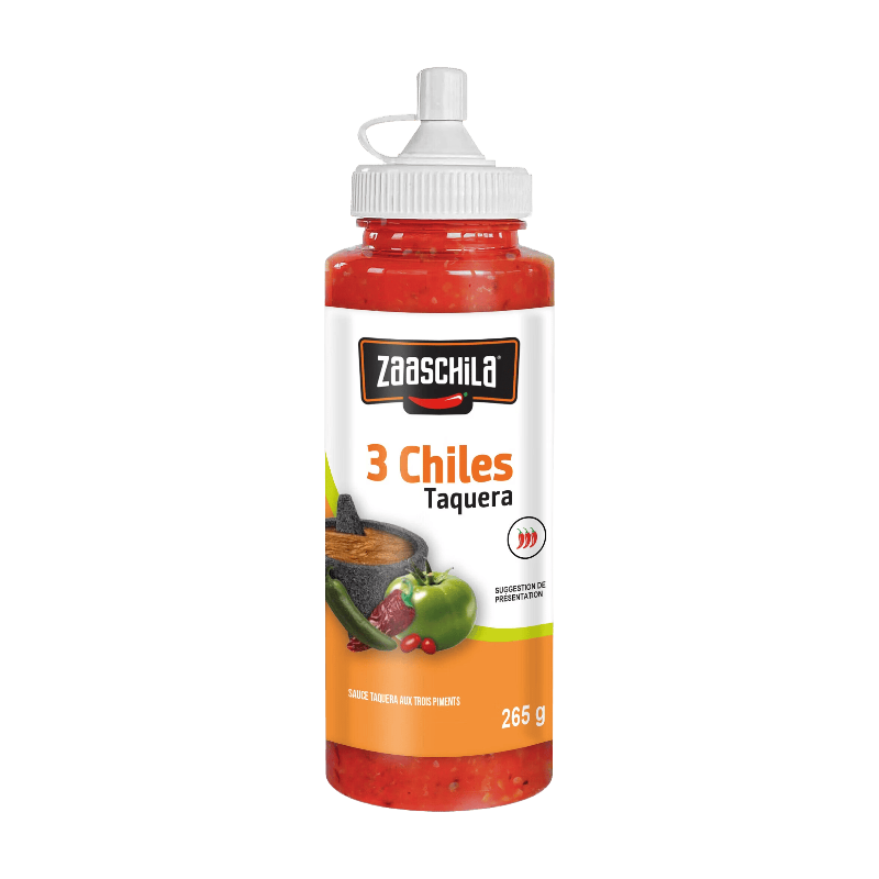 ZAASCHILA Sauce mexicaine Tres Chiles Taquera 265 g