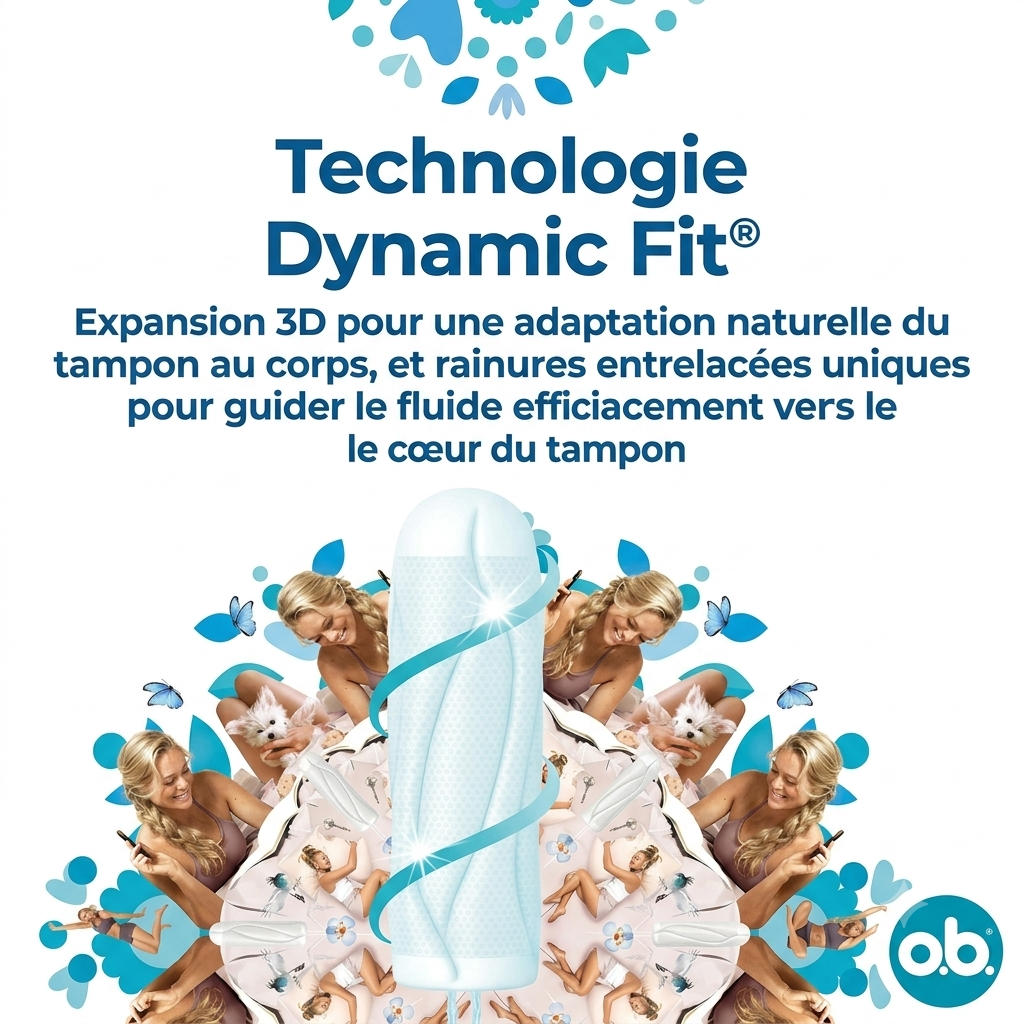 O.b. ProComfort Tampons Super 32 Unités