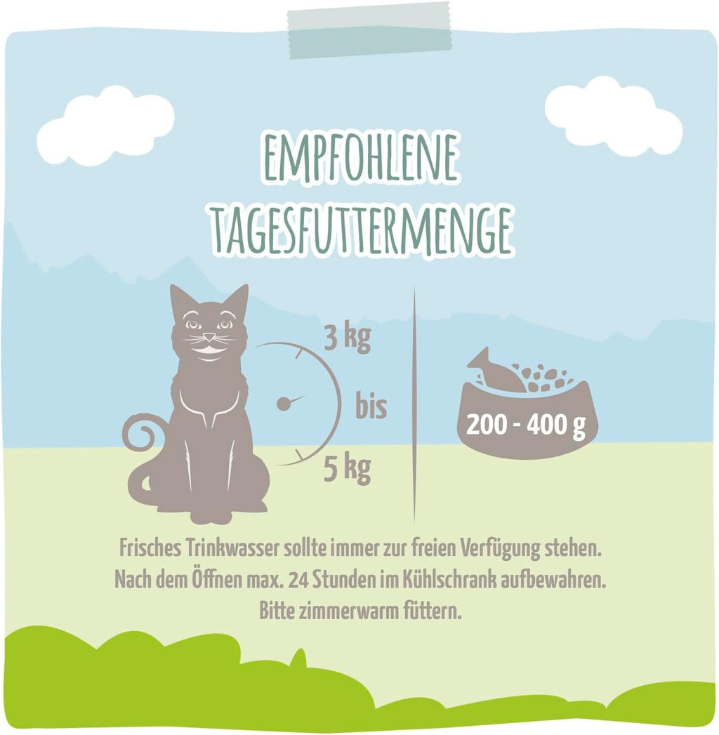[Peut être servi frais pour l'été] MjAMJAM Nourriture humide premium pour chat au veau - 12 x 125 g