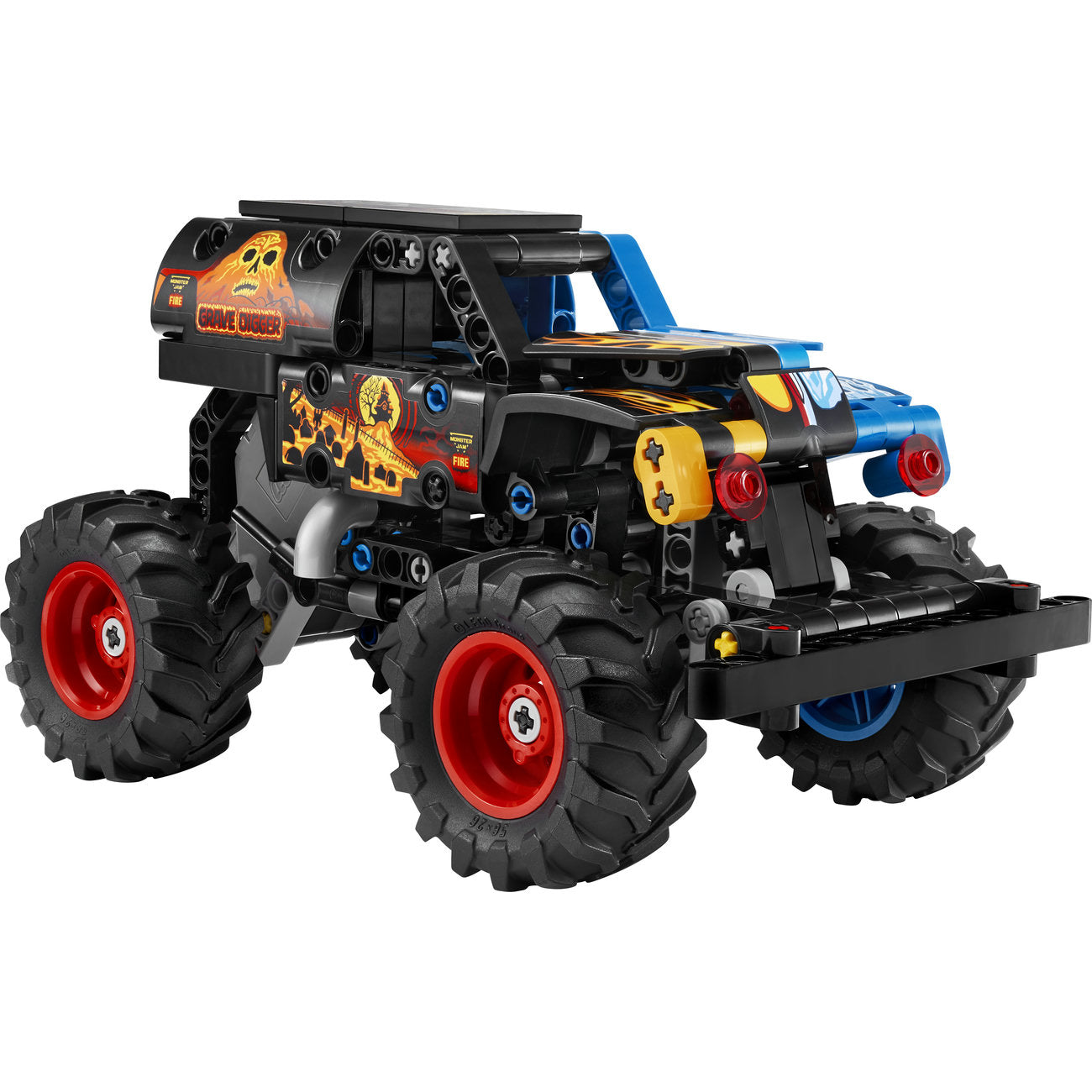 LEGO Technic 42219 Monster Jam™ Grave Digger™ - Feu et glace