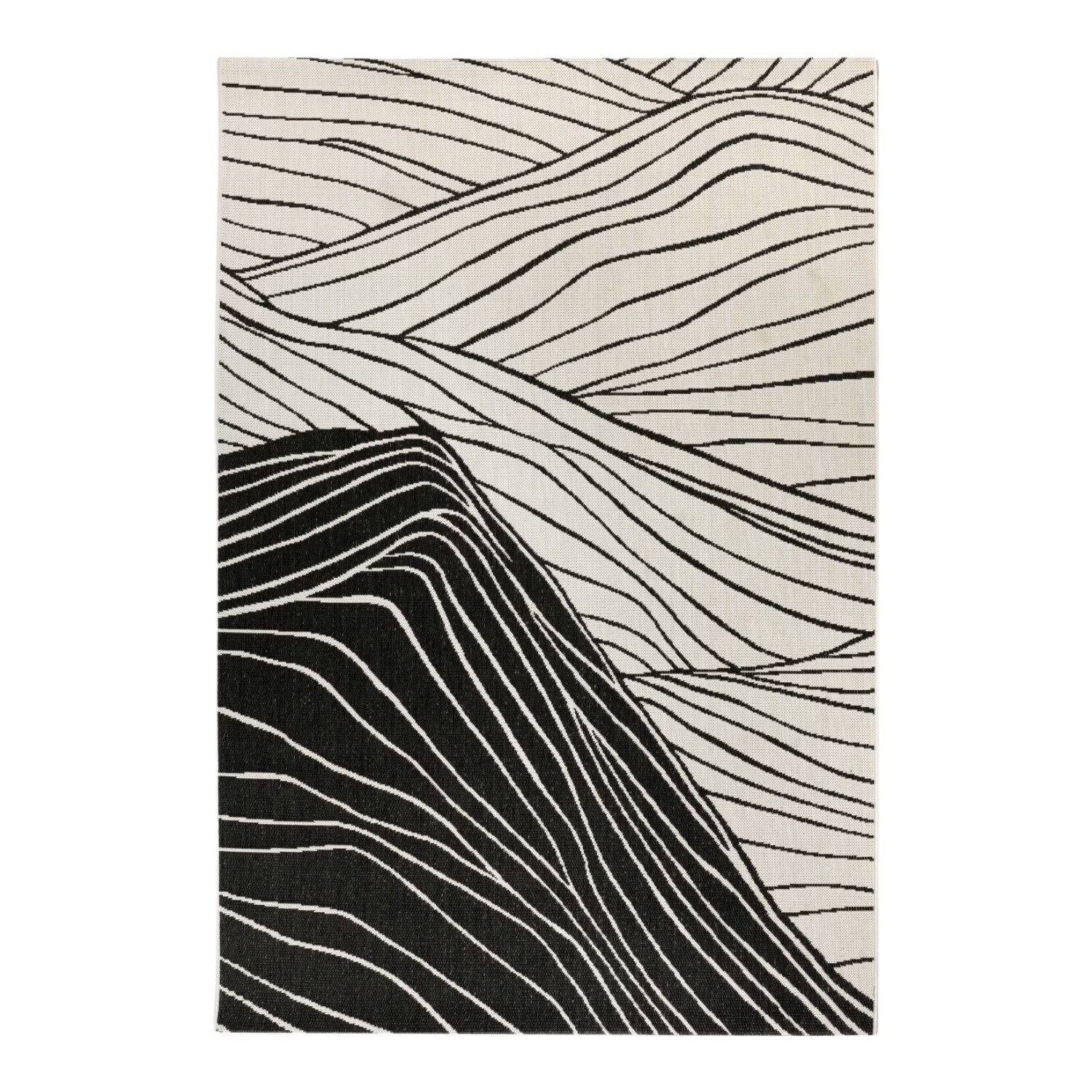 VIVARAISE Tapis Dusko outdoor tonnerre - 160 x 230 cm