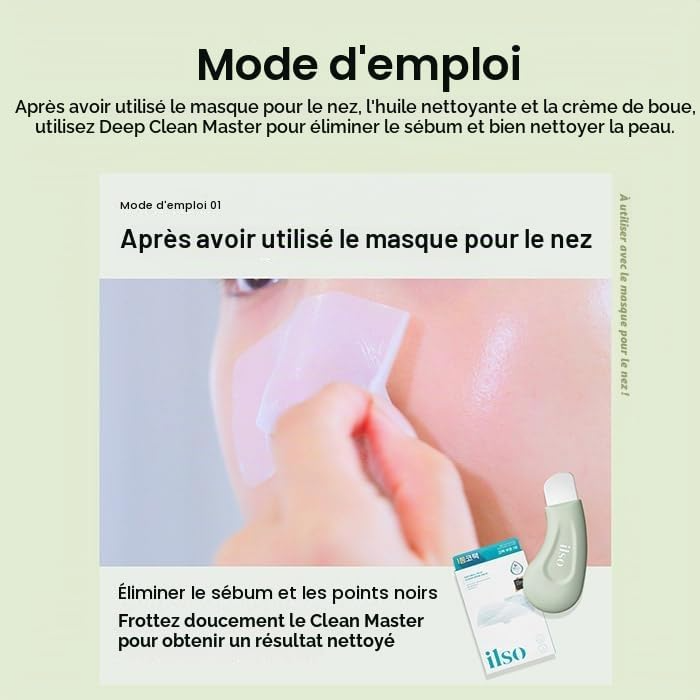 ilso Outil tire-comédons expert nettoyage en profondeur 1 unité