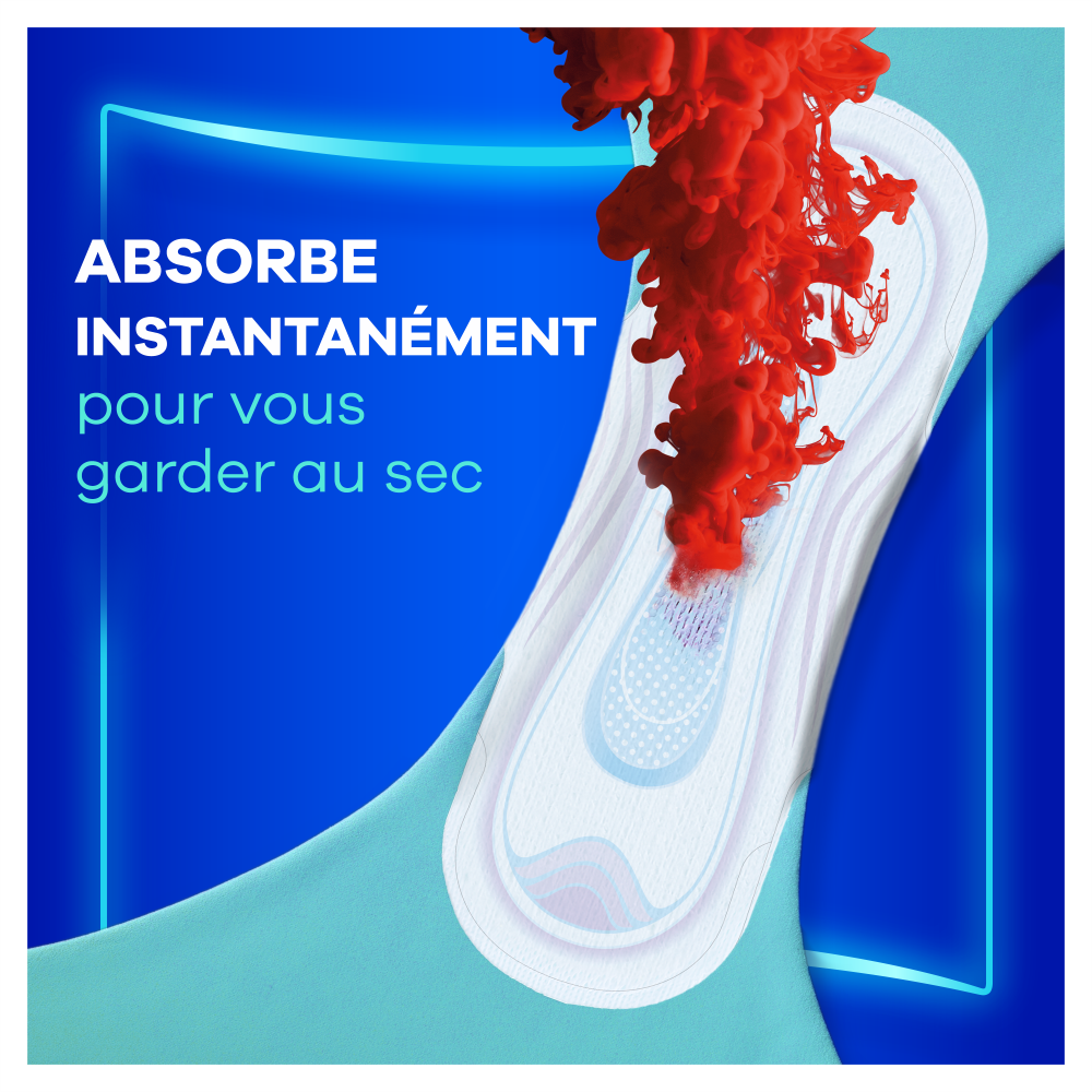 Always Ultra Serviettes Menstruelles Long Plus (taille 3) Avec Ailettes 22 Serviettes, Super Absorbantes Et Ultra-Fines, Pour Règles