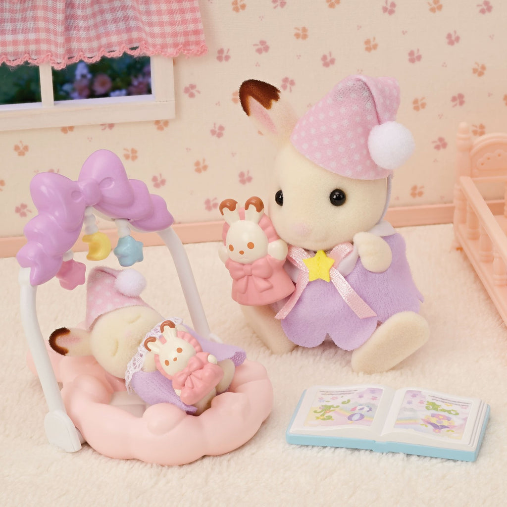Sylvanian Families Coffret de Jeu Lapins en Chocolat Rêve Sucré