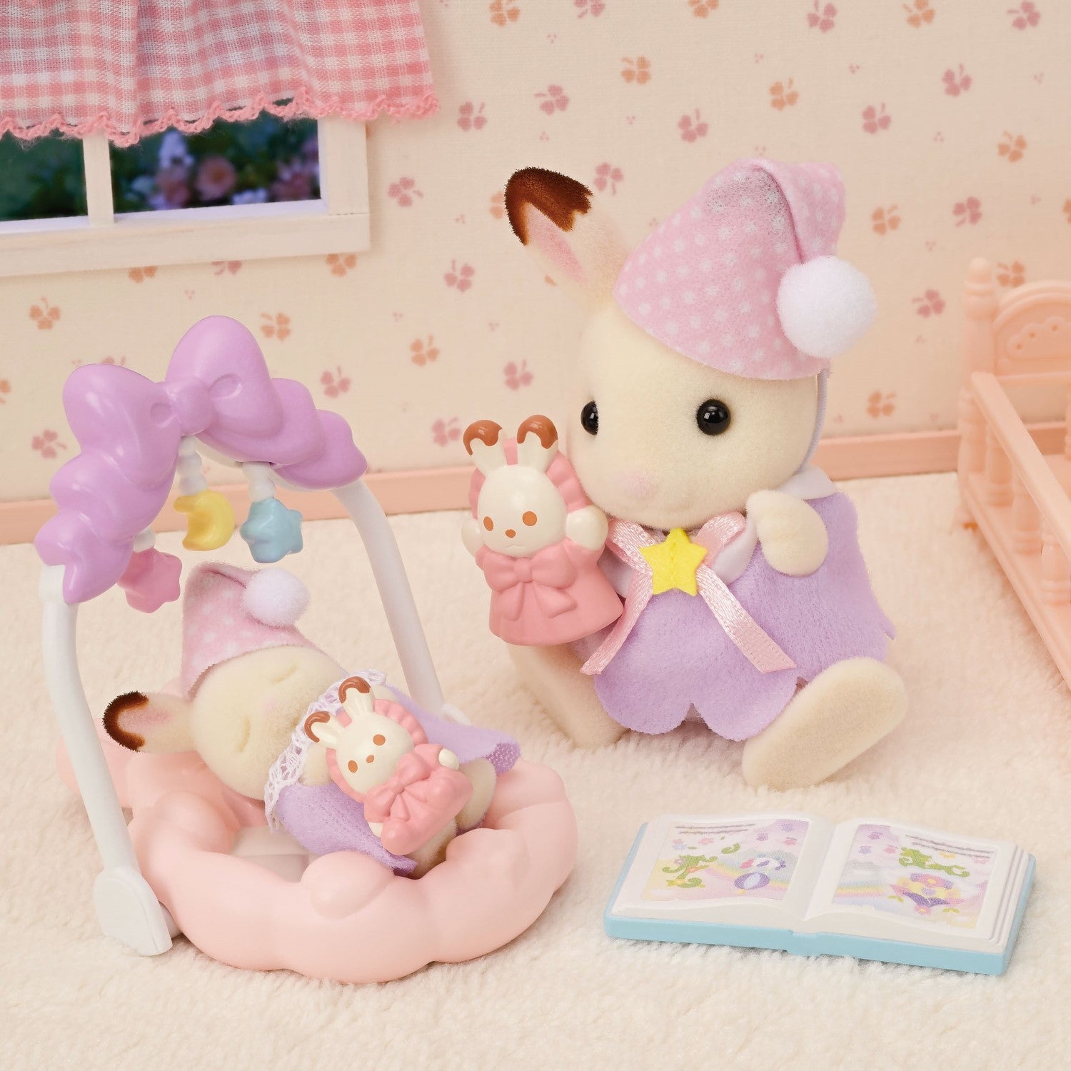 Sylvanian Families Coffret de Jeu Lapins en Chocolat Rêve Sucré