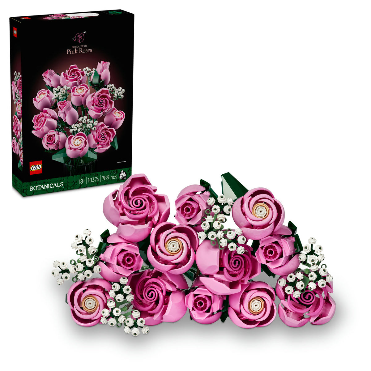 LEGO Botanicals 10374 Bouquet de roses roses