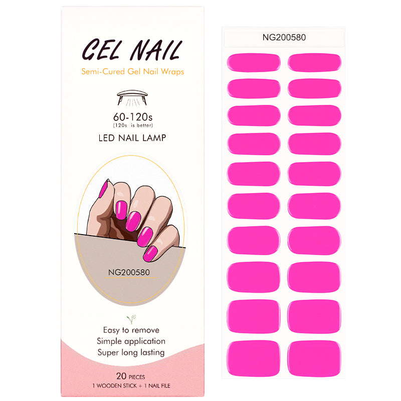 MeoMagic 14-278 Autocollants gels pour ongles - 20 pièces