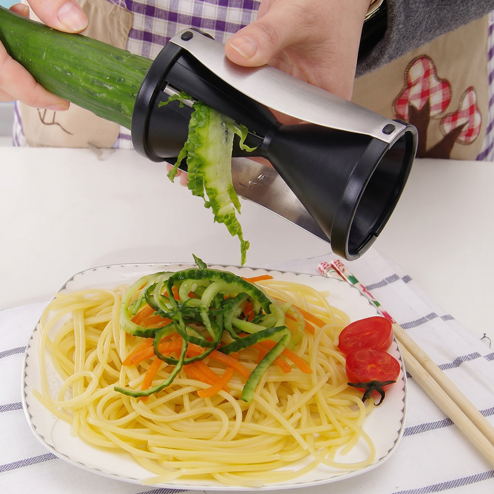 Huacan Coupe-fil multifonction pour la cuisine, entonnoir spiralé pour coupe-fil