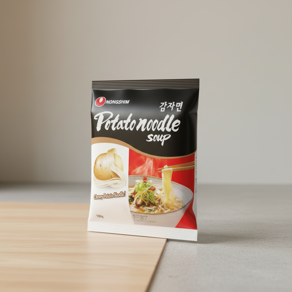 Nongshim Soupe instantanée de nouilles de pomme de terre - 100g