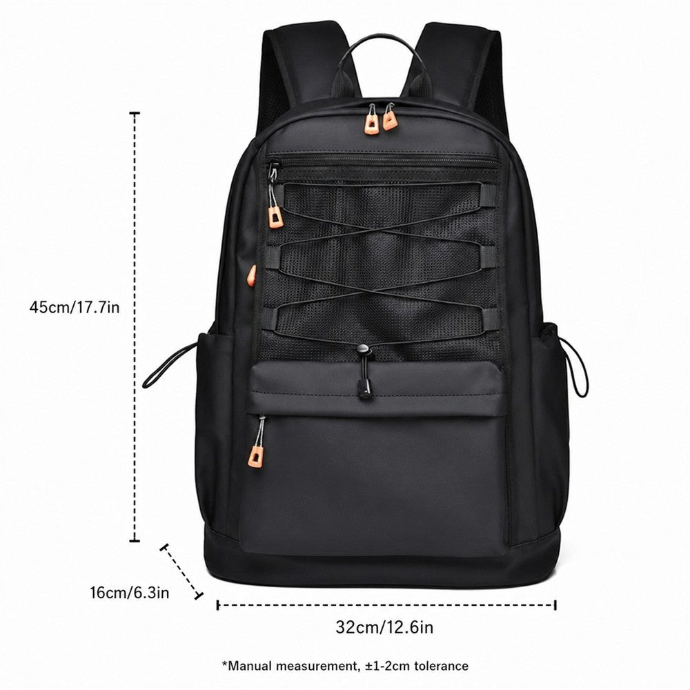 Sac à dos grande capacité Sac à dos durable et léger Multi poches Sac de jour décontracté Sangle réglable Sac de voyage de trekking d'école Pour hommes et femmes