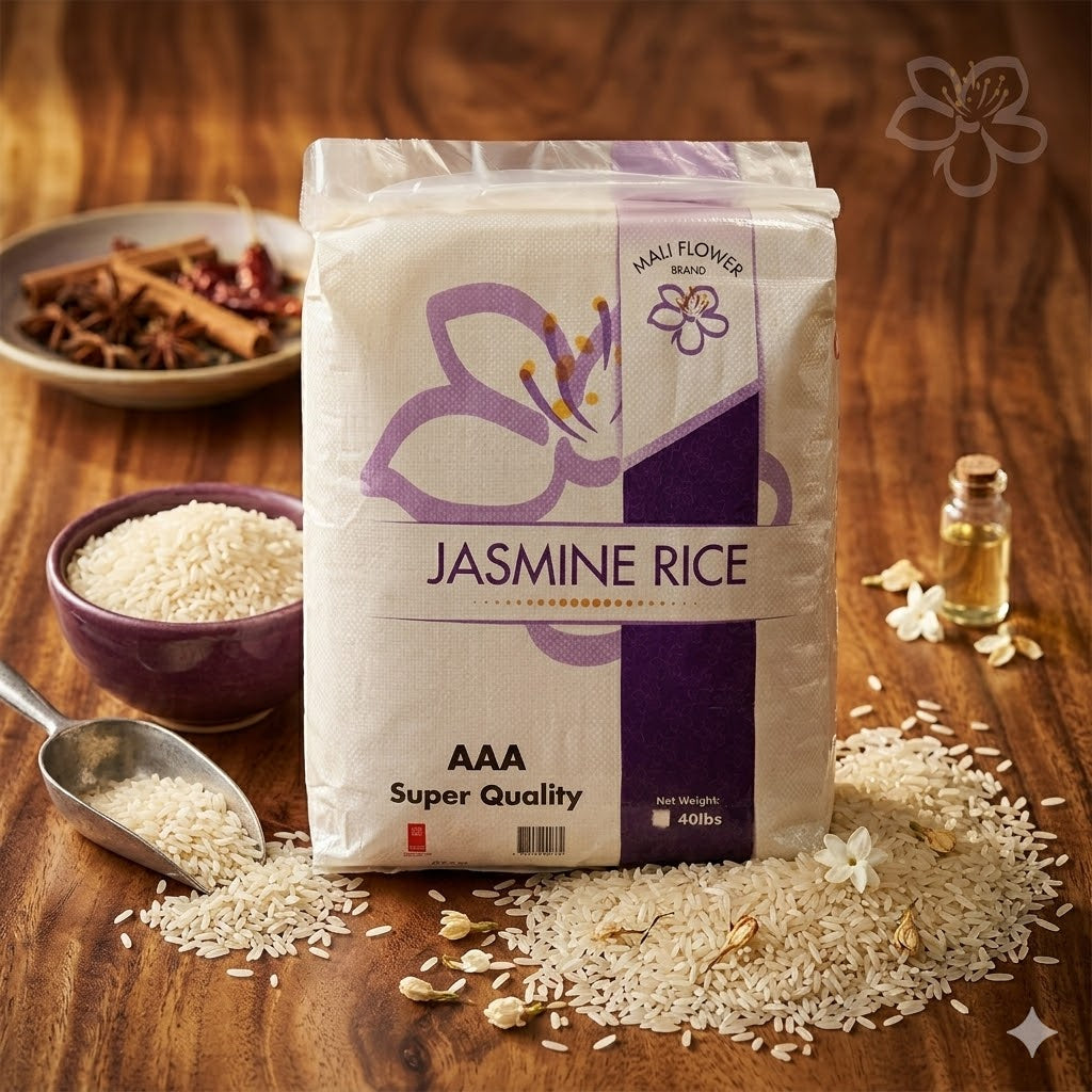 Riz Jasmin Mali Flower qualité AAA - 18 kg