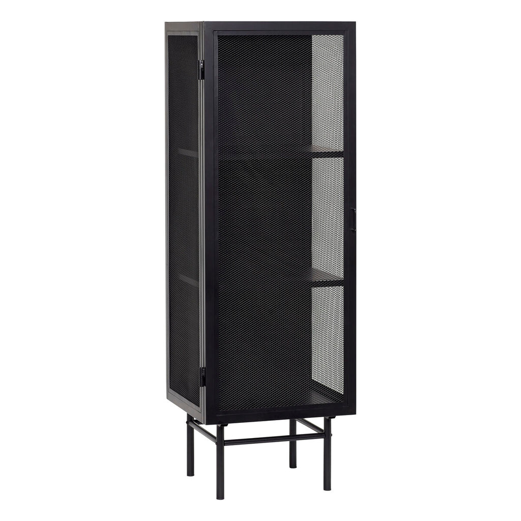 Hübsch Edge Meuble de rangement simple noir