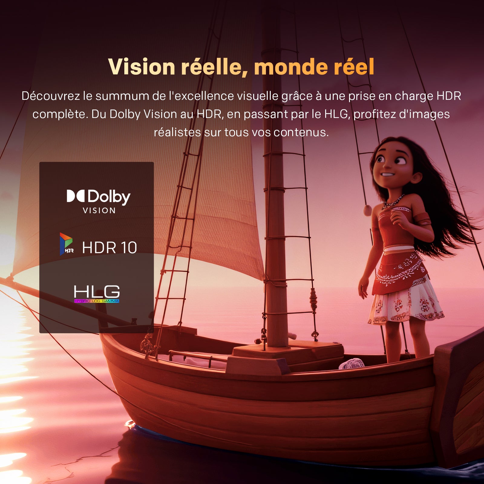 METZ 65MUF7000Z TV 65 pouces 165 cm Google TV avec protection des yeux, 4K UHD, Dolby Vision & Atmos, HDR10, fonction localisation de la télécommande, triple tuner, CI+ classe énergétique F