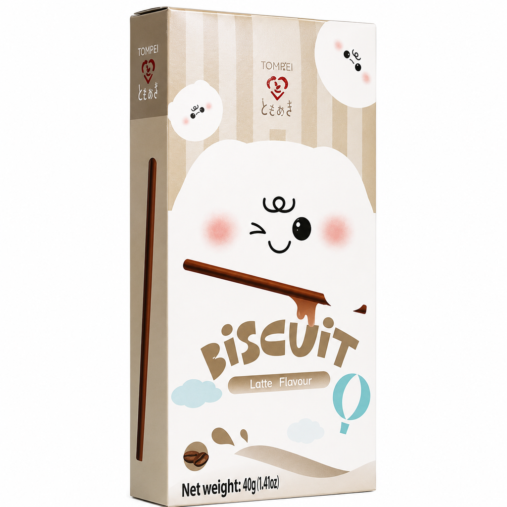 Tokimeki Bâtonnet de biscuit saveur latte 40 g