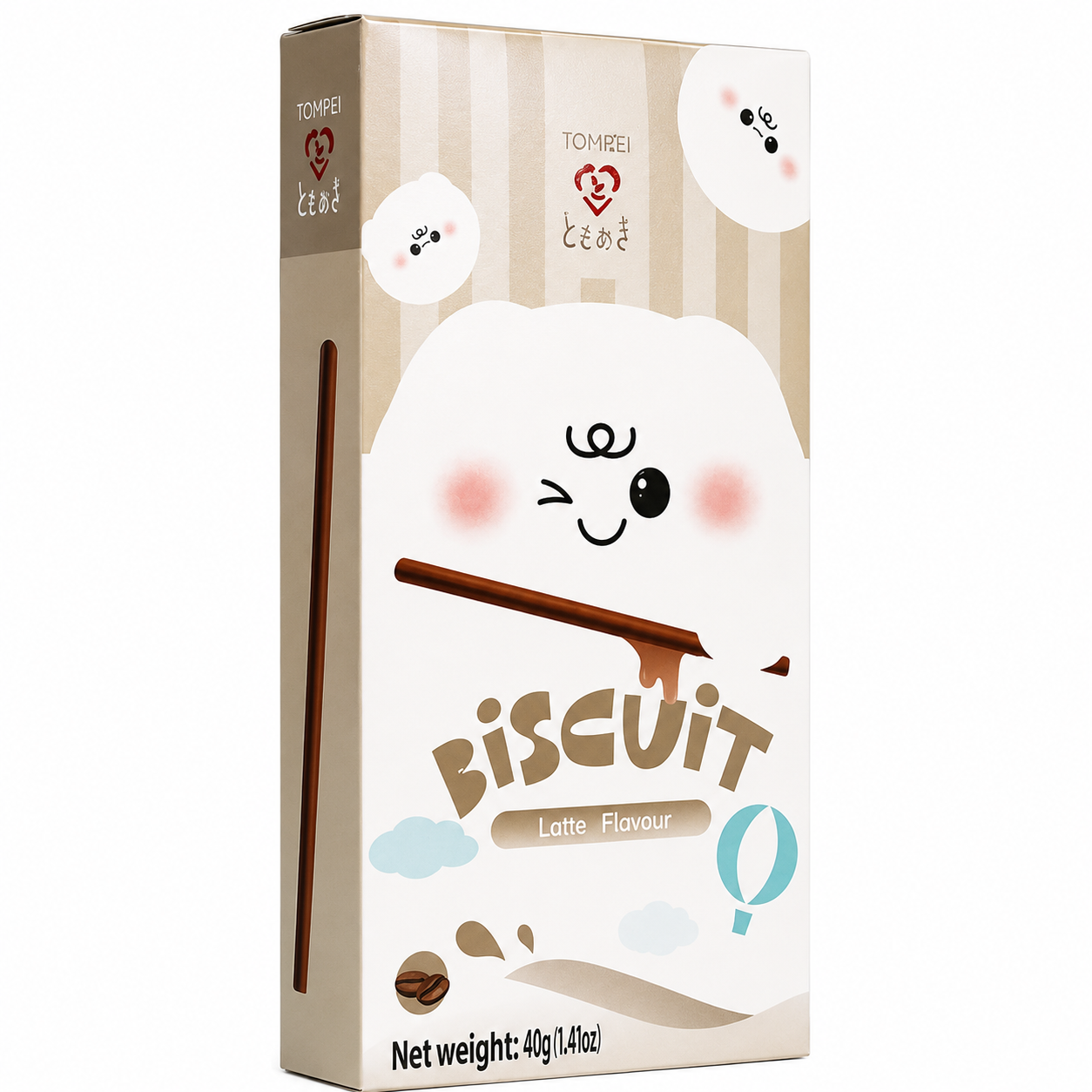 Tokimeki Bâtonnet de biscuit saveur latte 40 g