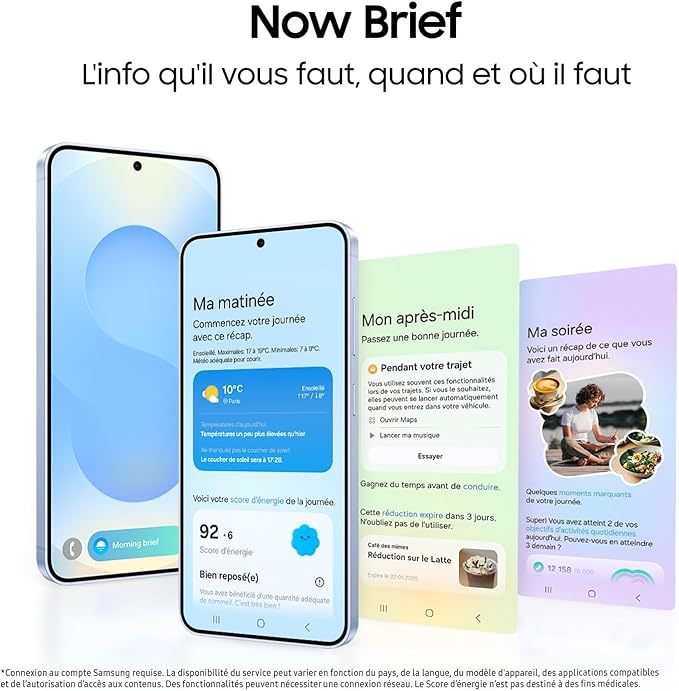 Samsung Galaxy S25 256 Go 5G Bleu nuit
