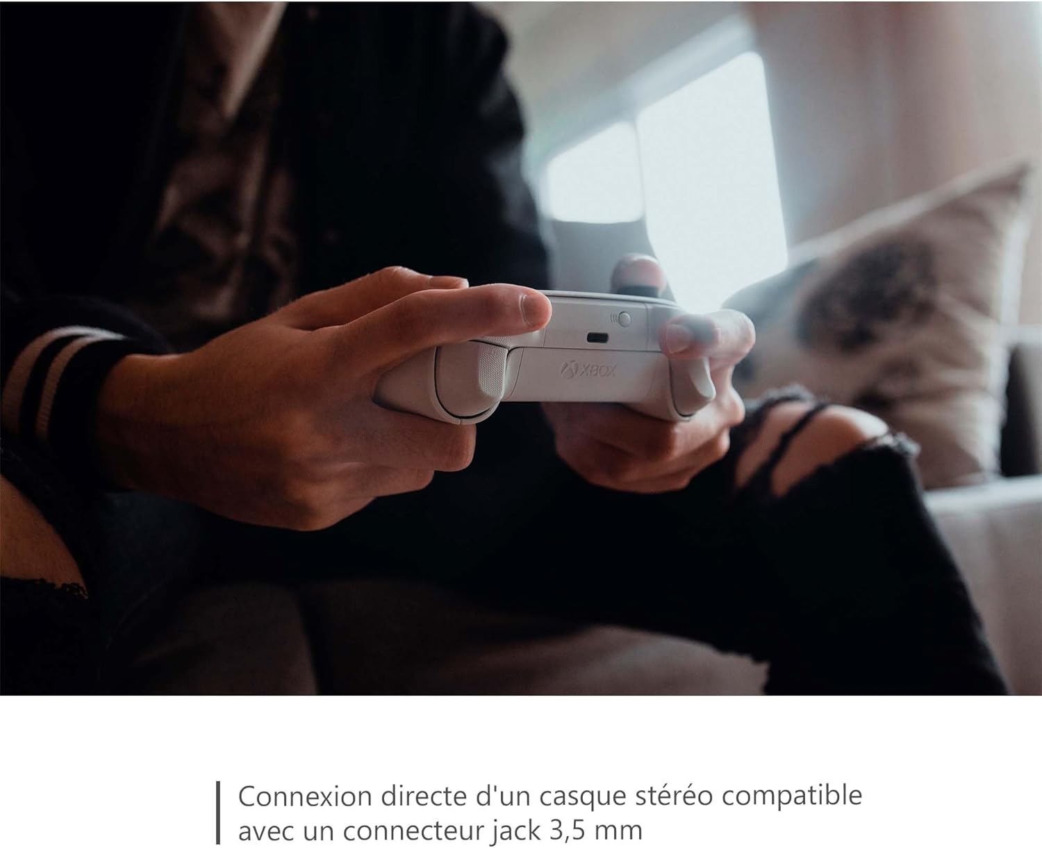 Xbox Manette sans fil pour Xbox Series et PC - Robot White