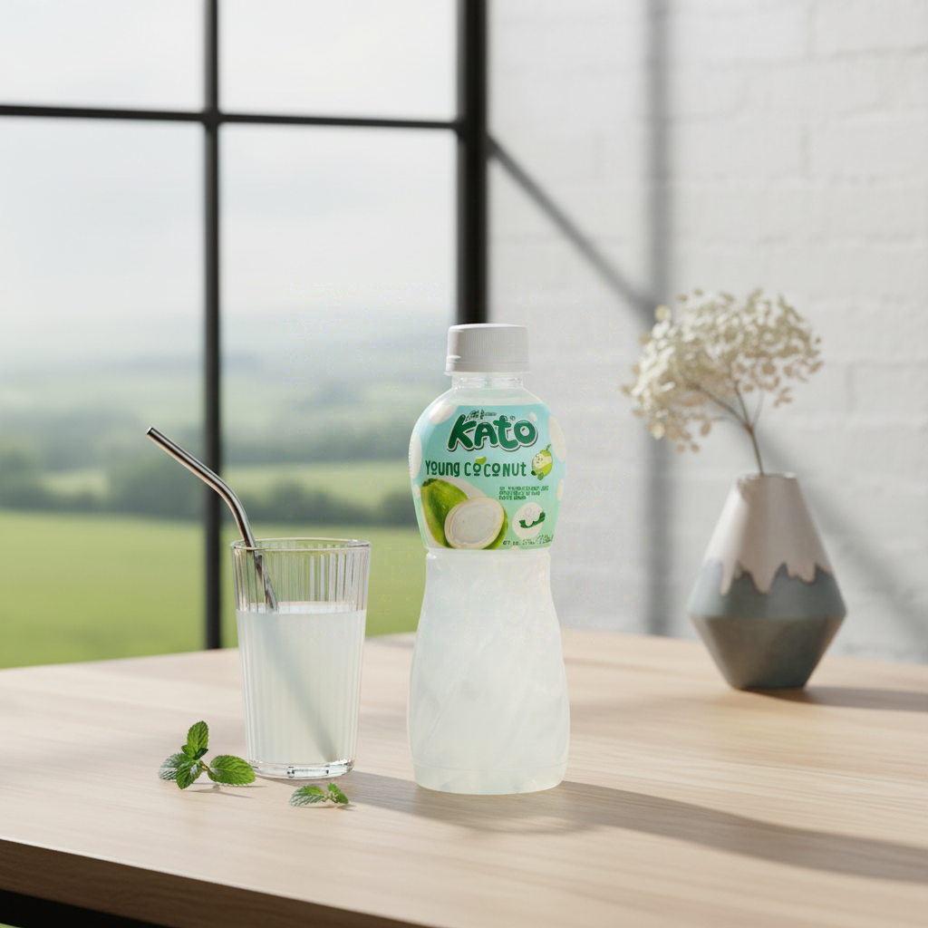 KATO Boisson Noix De Coco Avec Nata De Coco 320Ml