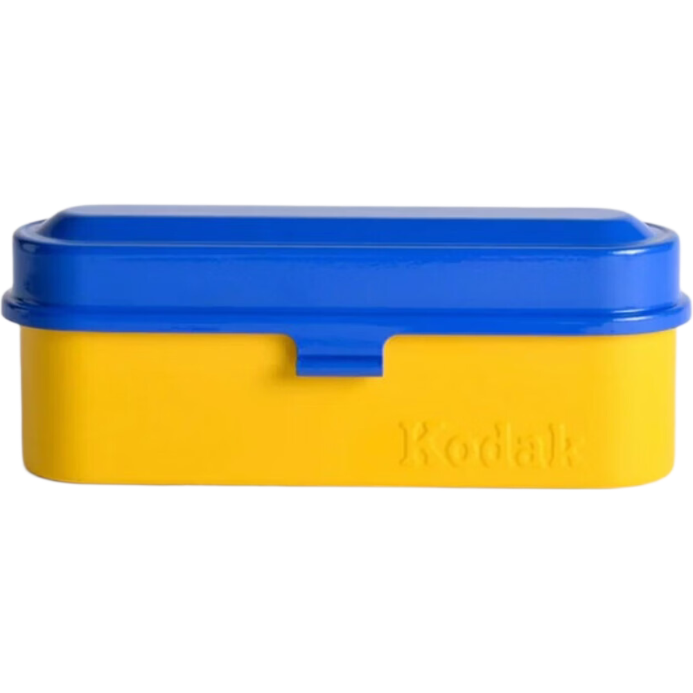 Kodak Boîte de rangement en métal pour pellicule 135 mm (bleu)