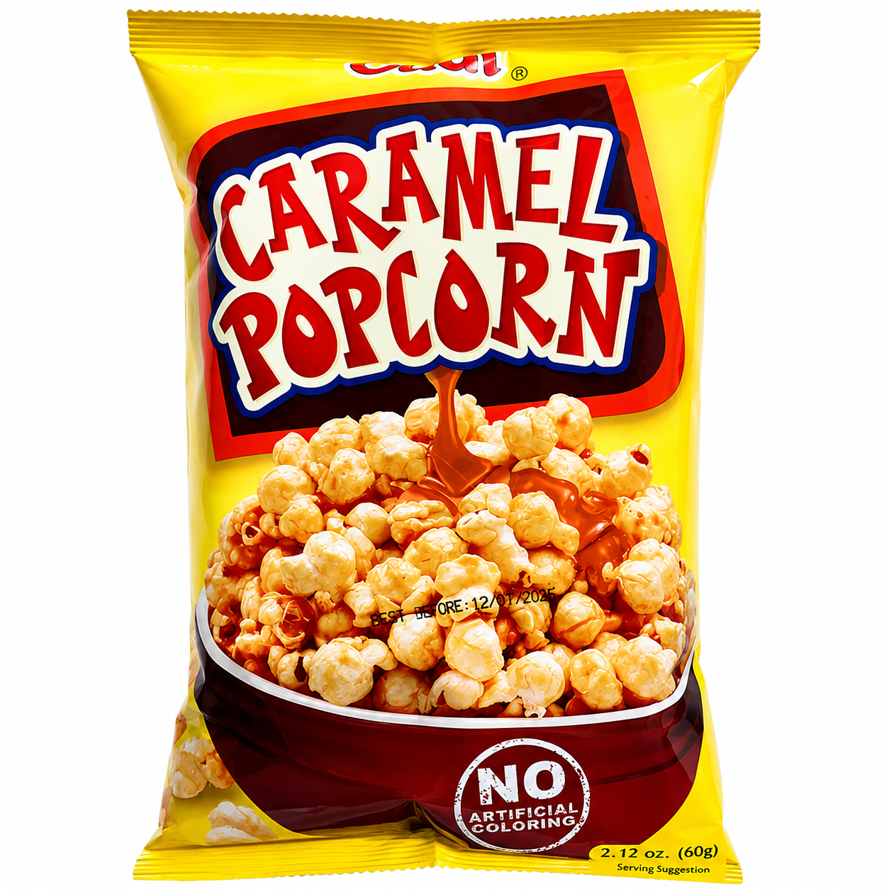 Oishi Popcorn Saveur Caramel 60 g