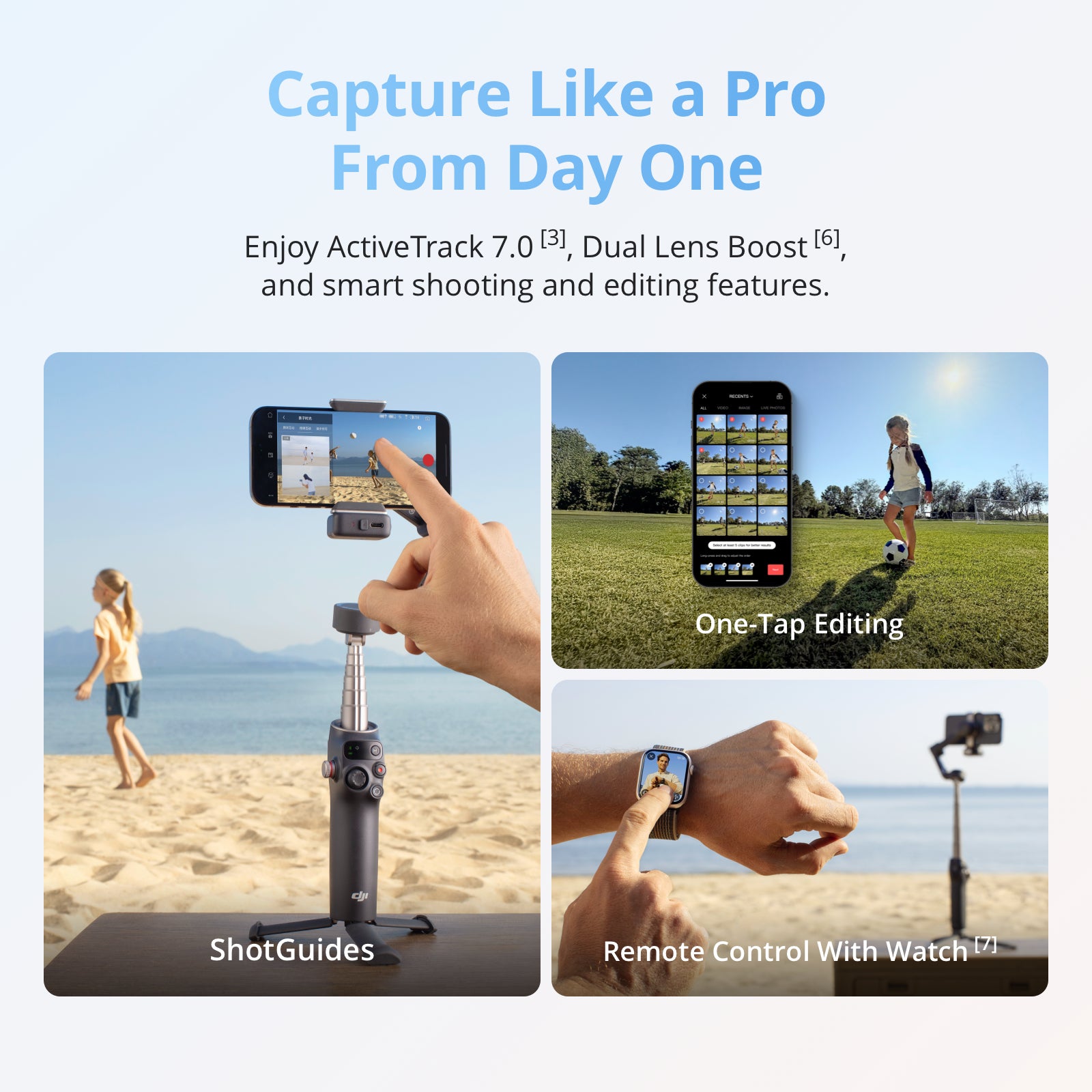 DJI Osmo Mobile 8 Stabilisateur smartphone