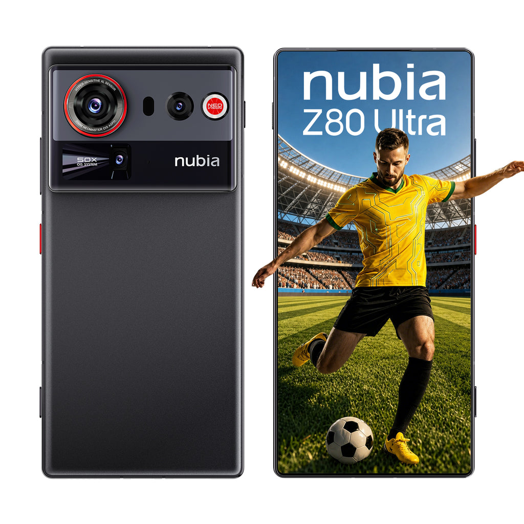 nubia Z80 Ultra 5G Téléphone Android Débloqué, Snapdragon 8 Elite Gen 5, Triple Caméra IA 50 MP, Charge Sans Fil 80 W, Écran Complet AMOLED 6,8" 144 Hz, Smartphone Gaming Double SIM, NFC