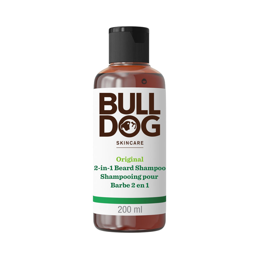 BULLDOG SKINCARE Original - Shampoing Pour Barbe 2-en-1 - 200ml