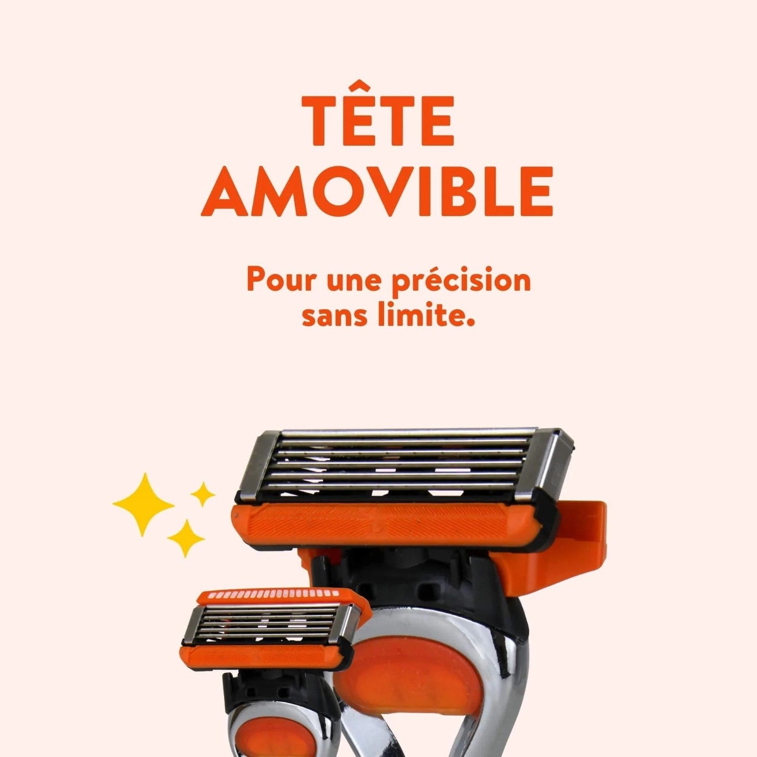 Monsieur Barbier L'Explorer Kit de Rasage (Compatible avec Fusion) 1 Rasoir avec 5 Lames