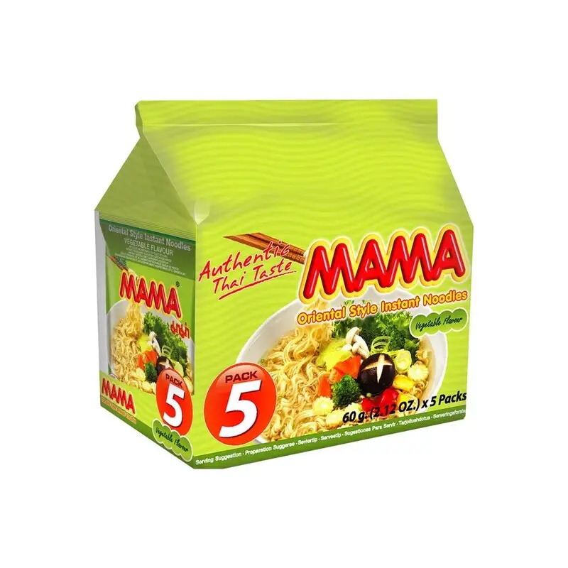 MAMA Nouilles instantanées saveur légumes - 5 x 60 g