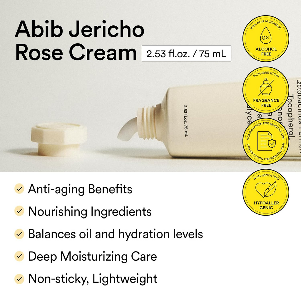 ABIB Crème Nourrissante Jericho Rose Tube 75ml