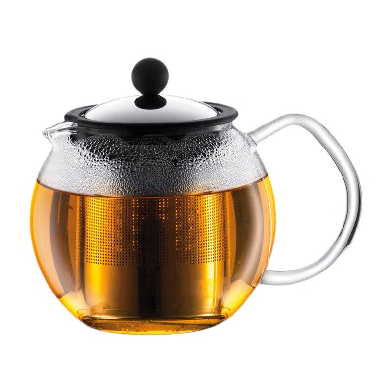Bodum Assam Théière à piston avec filtre en acier inoxydable - 0,5 L