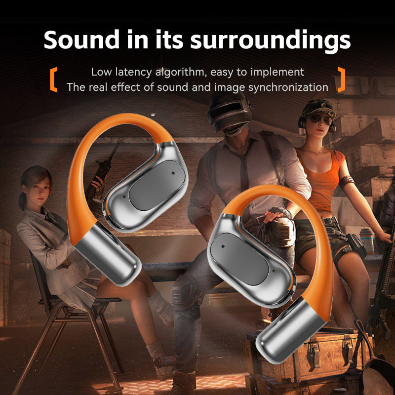 VoxorAI M113 Écouteurs de traduction dans 150 langues IA Bluetooth - Noir