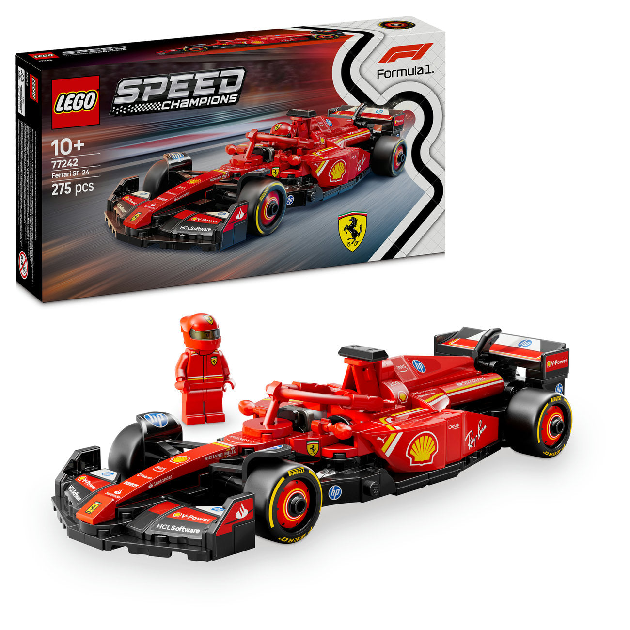 LEGO Speed Champions 77242 Voiture F1 Ferrari SF-24