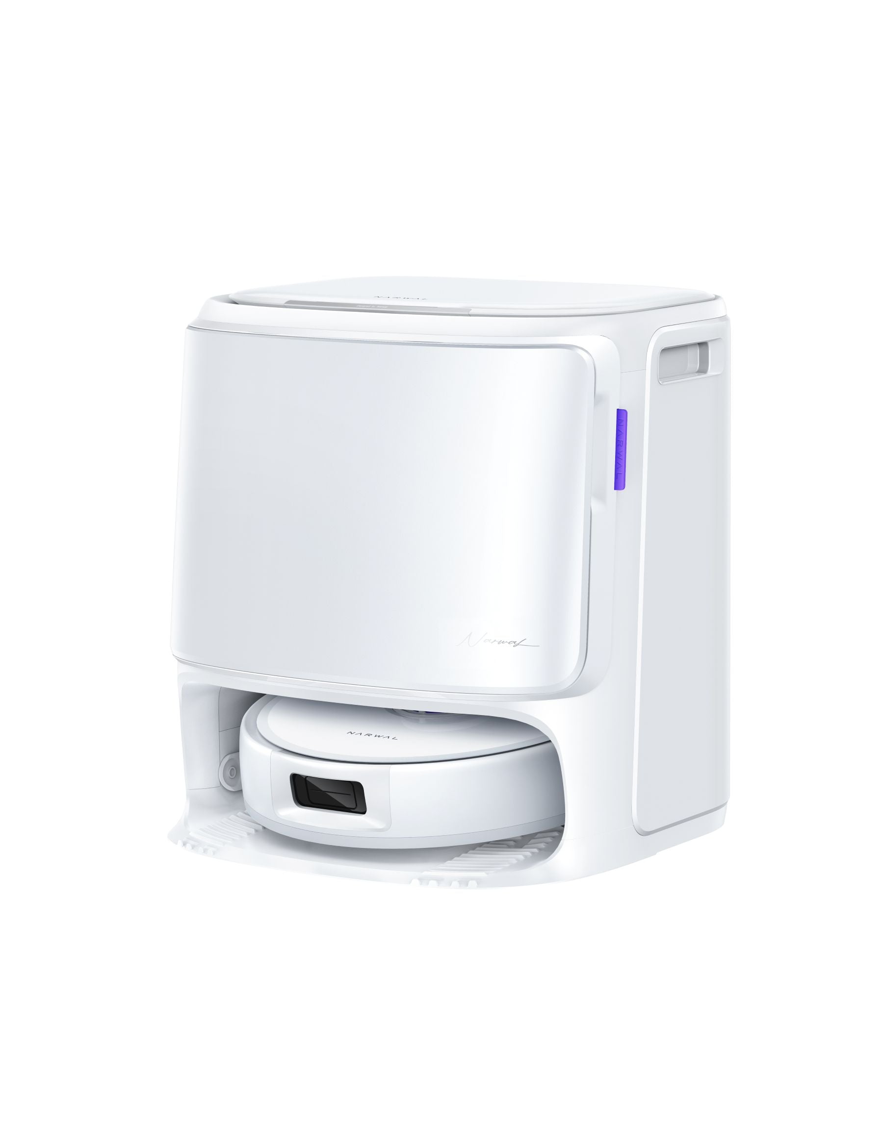 Narwal Freo Z10 Pro Robot aspirateur-laveur 18 500 Pa avec station d’auto-nettoyage - Blanc