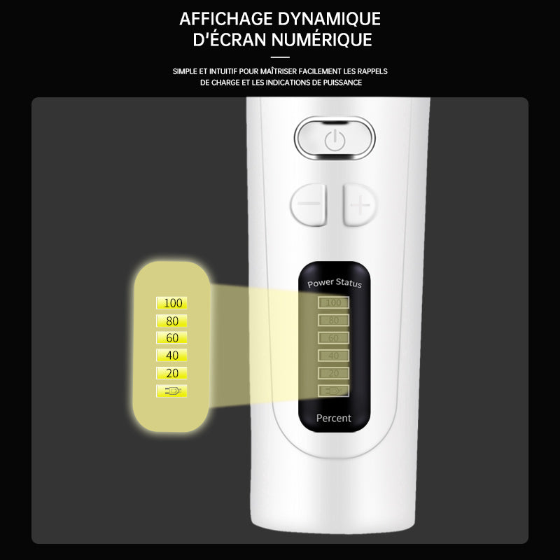 CONFU T105 Tondeuse à cheveux électrique pour adultes, usage domestique, rasage des cheveux, spéciale barbier et salon de coiffure, lame en céramique