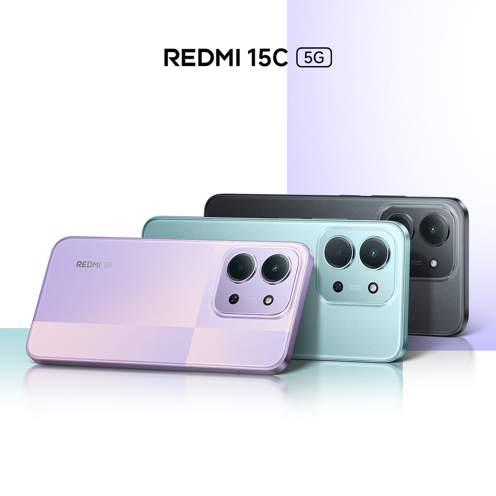 Xiaomi REDMI 15C 5G 4/256 Violet Crépusculaire Double SIM, NFC