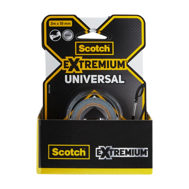 Scotch® Toile de Réparation UNIVERSAL Gris 3m x 19mm