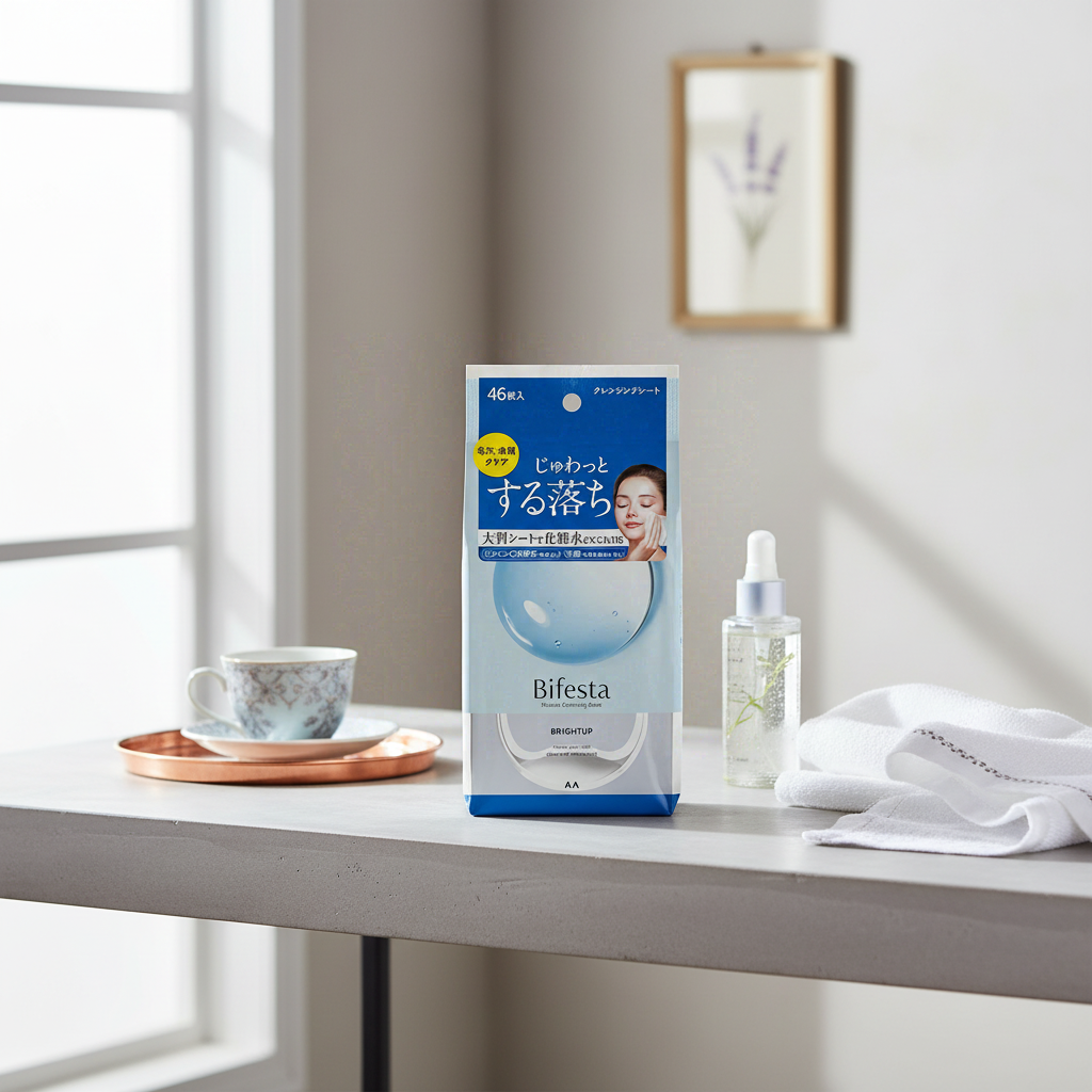 BIFESTA Lingettes Nettoyantes Micellaires Bright Up 46 lingettes