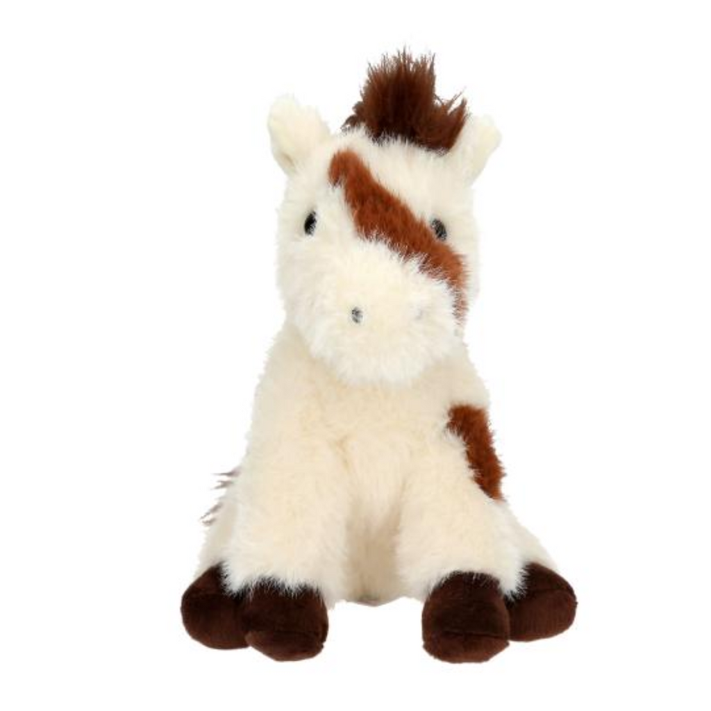 Miss Melody Cheval en peluche à pois 20 cm
